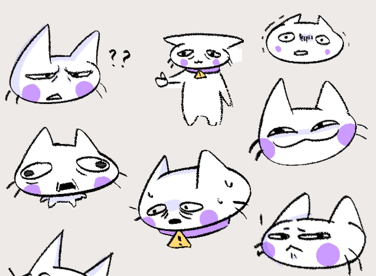 tunabytes's tweet image. some cat sketches!
thats me! im tuna! im a cat!