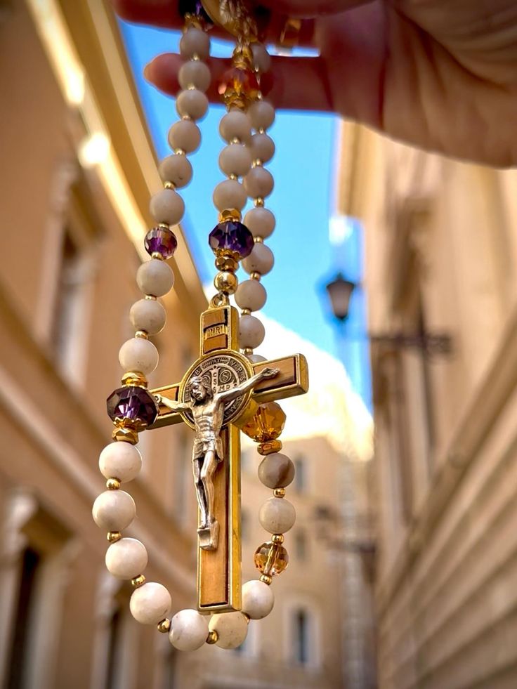 When life feels down, let your Rosary hold you up.