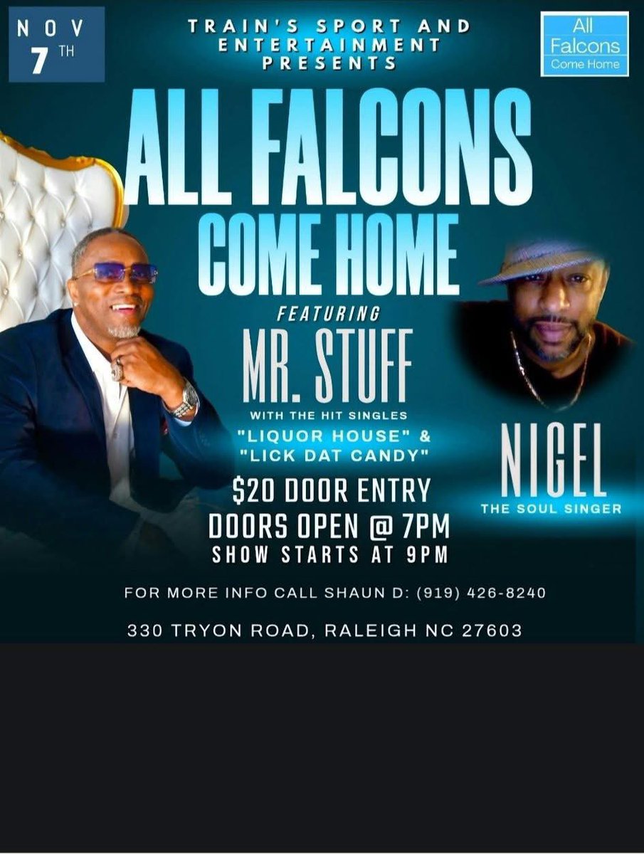COACHJONES14's tweet image. I wasn’t able to attend the AFCHW, Blue and White Addition but I hear a time was had.  

#StAug
#AllFalconsComeHome
#CIAA
#BlueAndWhiteEdition