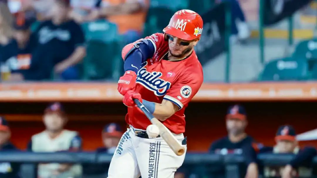 ArielSCPE's tweet photo. Yadiel Hernández no seguirá con Los Águilas de Mexicali luego de 22 juegos y dejar un promedio de .243. 

En 74 veces al bate, el matencero conectó 18 imparables, de ellos 6 extrabases (2 HR, 3 2B y 3B), con 11 remolcadas, 14 boletos y 26 ponches.

📸Águilas de Mexicali https://t.co/AkDUT2CFpO