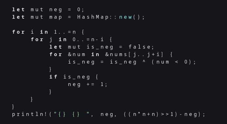xYes19890604's tweet image. 这么极品的代码，我写完都感叹原来我可以这么nb啊，但tnnd为什么不过😢
#Codeforces The Number of Products