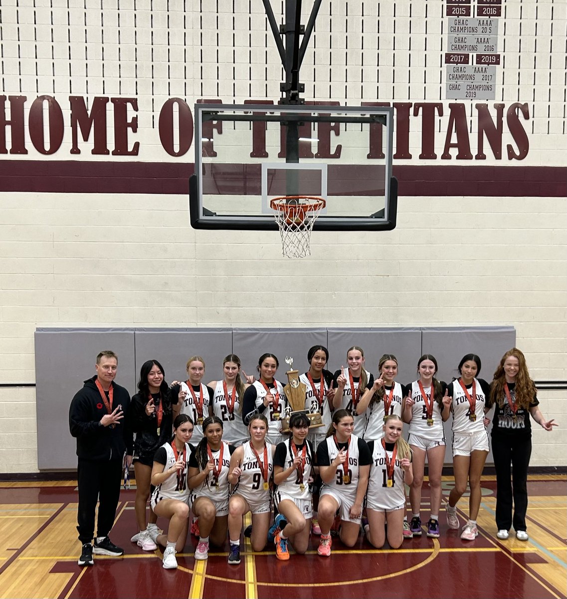 Congratulations to our 4-peat BT Junior girls basketball champions!! 🏆
