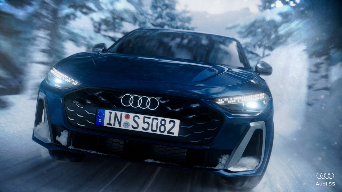 寒くなってきたから雪景色～
#cinema4d #redshift #3DCG #Audi