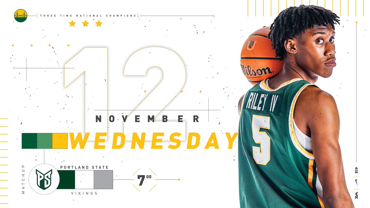 USFDonsMBB's tweet photo. See you tomorrow night! 🌉

#USFDons | #WCChoops https://t.co/tUBVIzjRmA