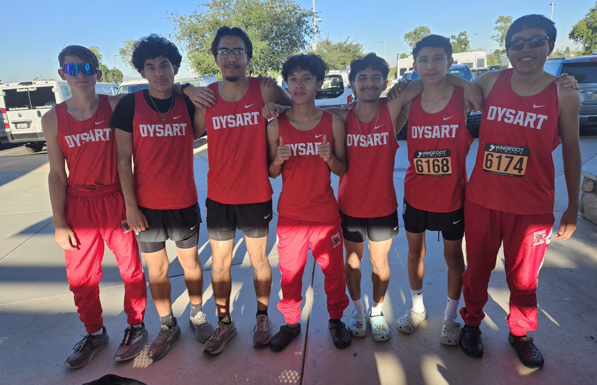 Congratulations on our Cross -Country having 2 runner represent DHS in State.  Congrats to Diego and Arturo on making it to STATE.  #Demonstrong
