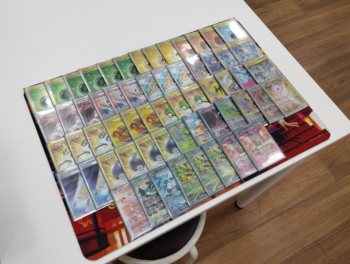 最後までこいつと走りきるって決めたから光らせた、！
※大会近いので地域の人に構築ながれないように鍵にしてます。