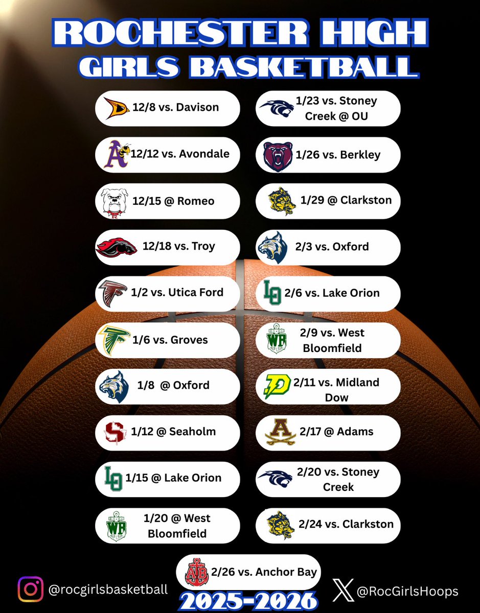 Mark your calendars!