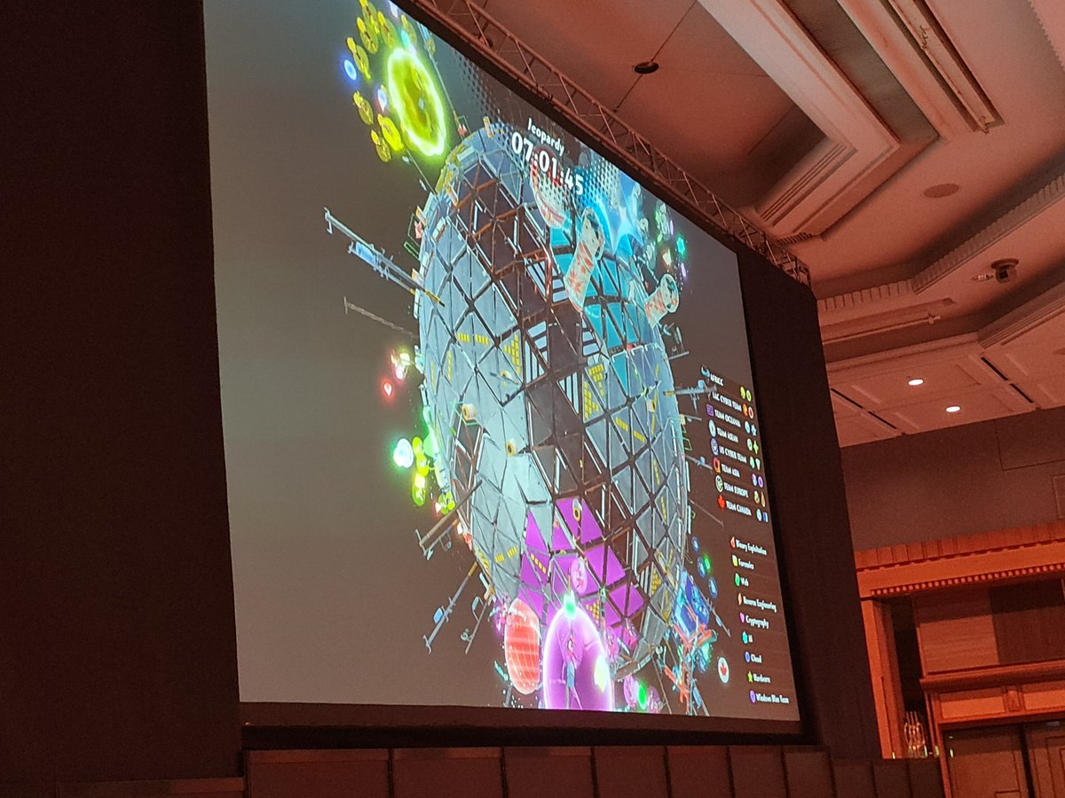 sealldev's tweet image. Easily some of the coolest CTF visuals #ICCTokyo2025