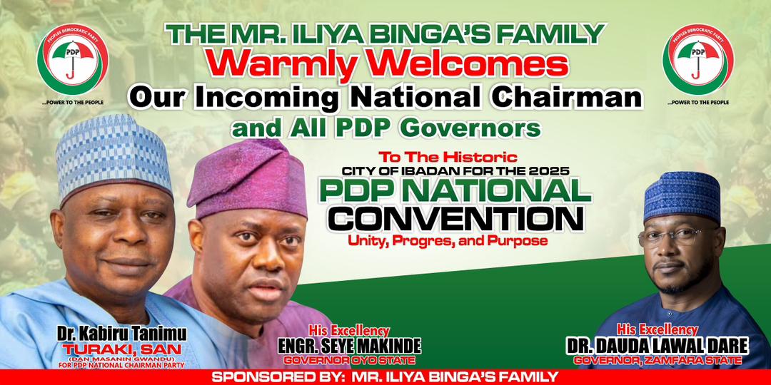 Kdankasa's tweet image. #Ibadan2025
#PDPConvention