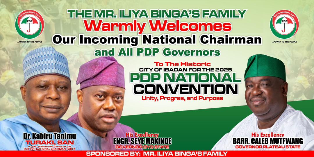 Kdankasa's tweet image. #Ibadan2025
#PDPConvention