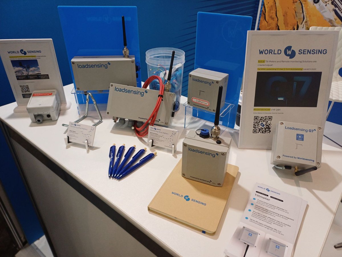 Worldsensing's tweet image. We’re at ATC 2025 – the Australasian Tunnelling Conference  🇦🇺✨

📍Booth 38. Perth, Western Australia 
📅 Until 14 November 2025

If you’re attending #ATC2025, stop by our booth to connect 🤝

#RemoteMonitoring #Innovation #Infrastructure