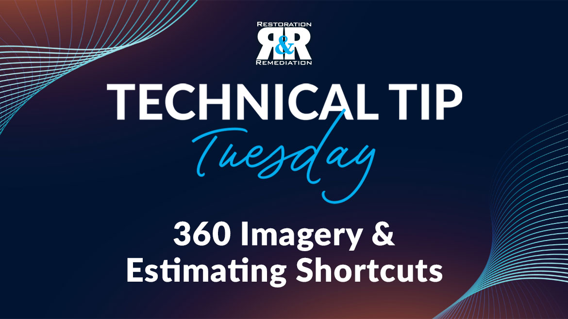 RnRMag's tweet image. This week&apos;s #TechnicalTipTuesday: Save time &amp;amp; cut costs with 360 imagery for faster estimating + documentation workflows.

🎥 Watch: brnw.ch/21wXpaB

#Restoration #TechTip #Claims #Workflow

Credit: R&amp;amp;R Art Dept