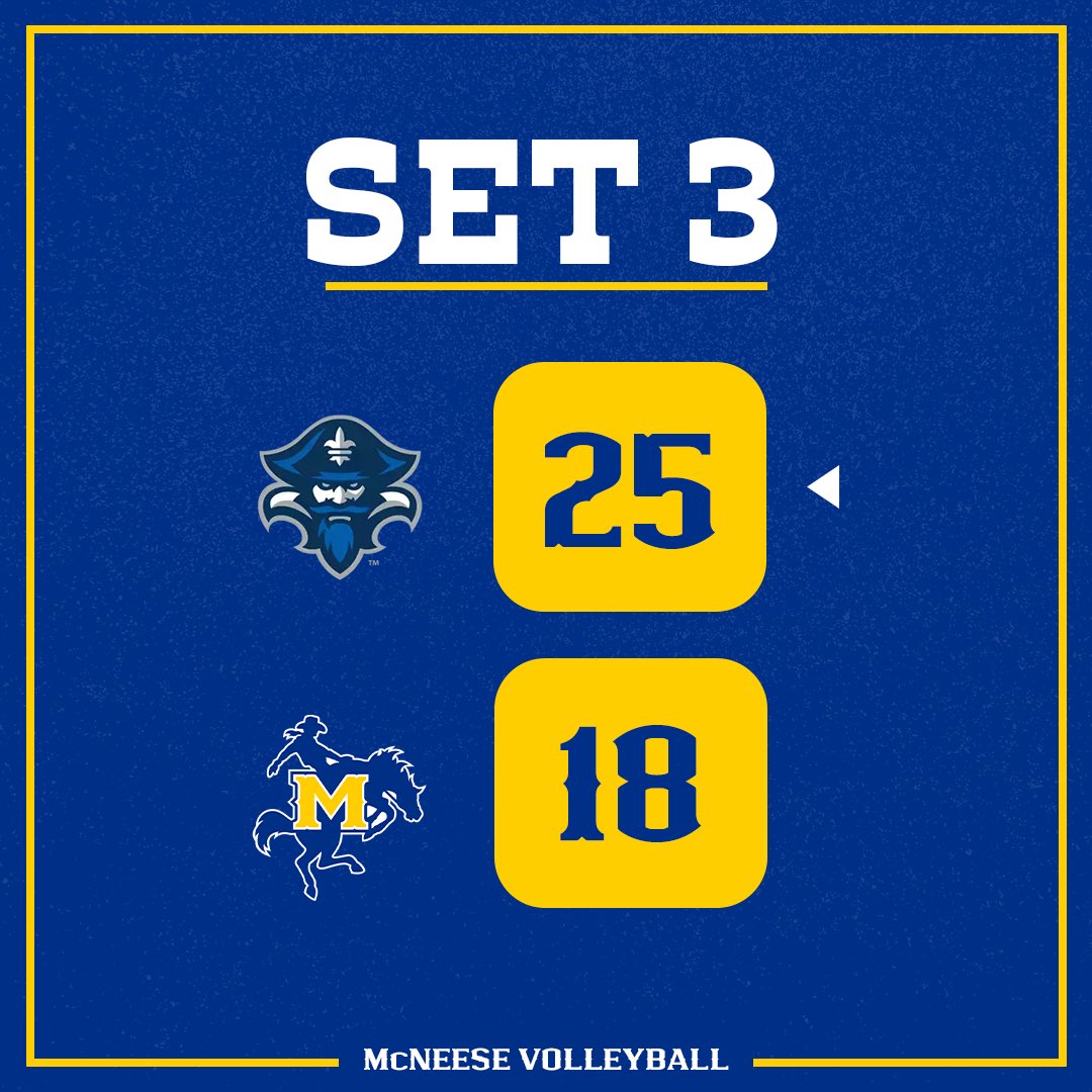 Privateers fight back and take the set. 

#GeauxPokes | #BTN