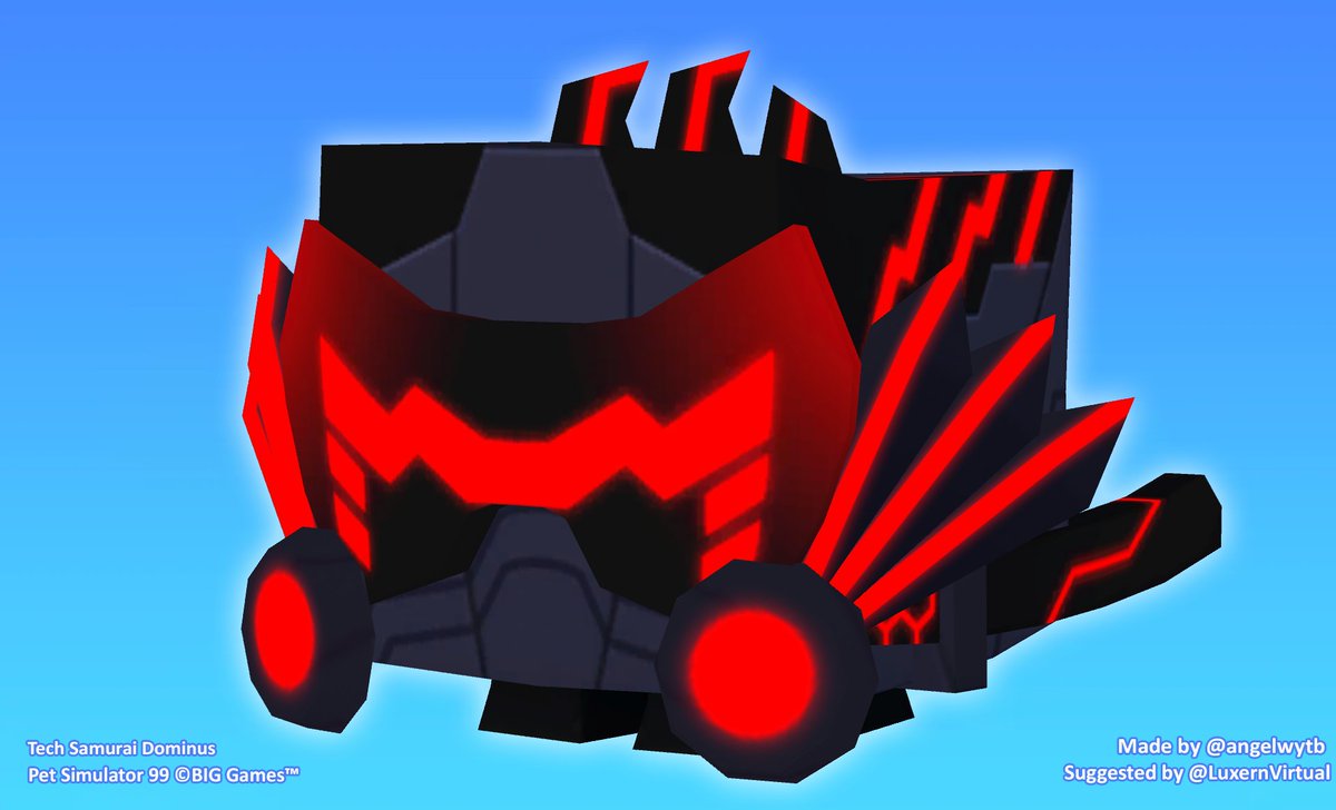 Day 7's pick was..  

Tech Samurai Dominus - <a href="/LuxernVirtual/">Hyderoxic</a>

Comment below what Pet Concept you want made for Day 8.  

( ❤️ &amp; 🔃 are appreciated  )