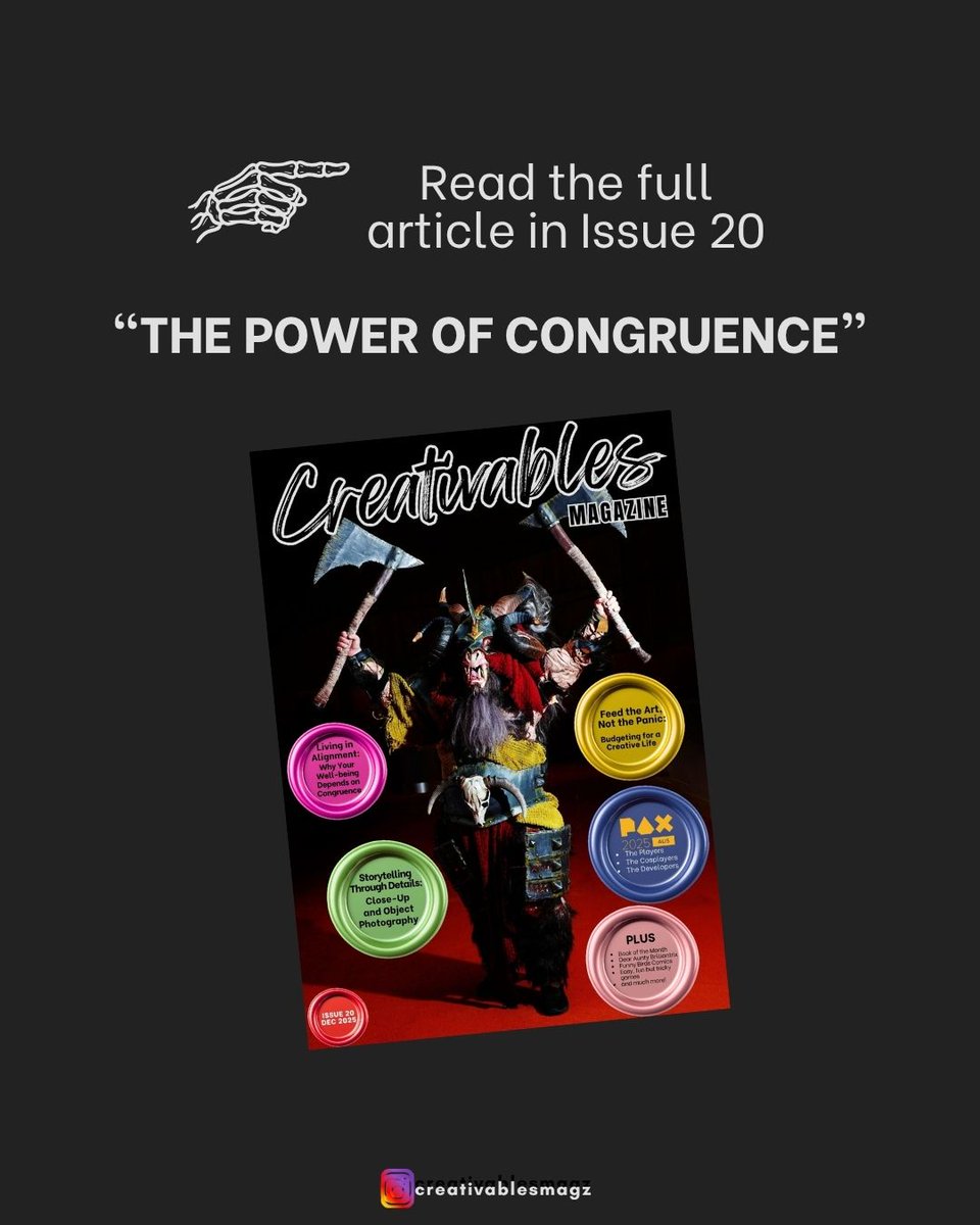 creativables's tweet photo. #congruence #authenticity #alignedlife #livinginalignment ☕Download Issue 20 via Kofi: https://t.co/kzPhrMvyZb OR💻Read online: https://t.co/QfN5brP4f3 https://t.co/WbDS9pCqkj