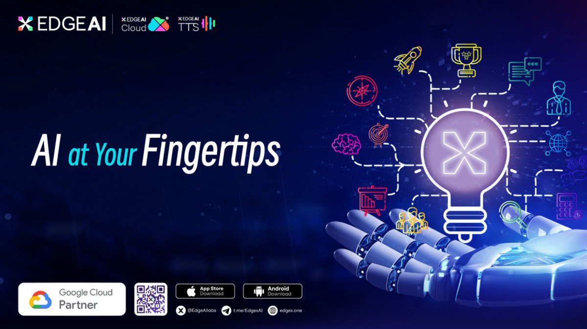 EdgeAILabs's tweet image. 💡 The future is AI!

With #EdgeAILabs, we bring advanced AI-powered features directly to your fingertips. From smart assistants to deep learning tools, we’ve got it all!

Explore what #AI can do for you today. 

#Web3AI