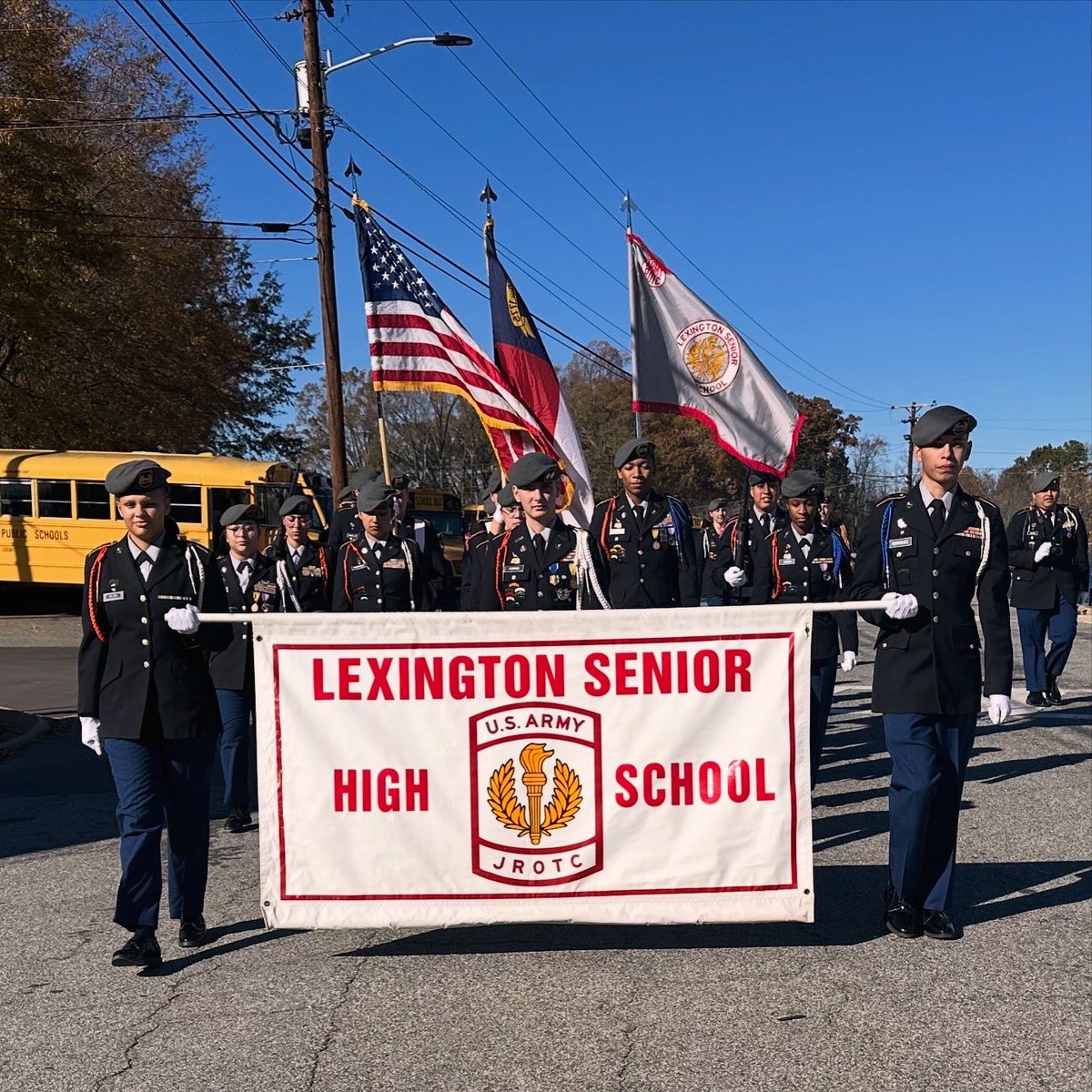 The Lexington Senior High School, Army JROTC tweet media
