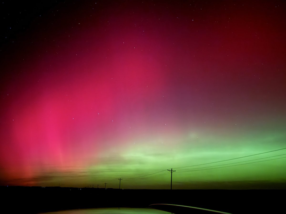 Pretty awesome aurora tonight