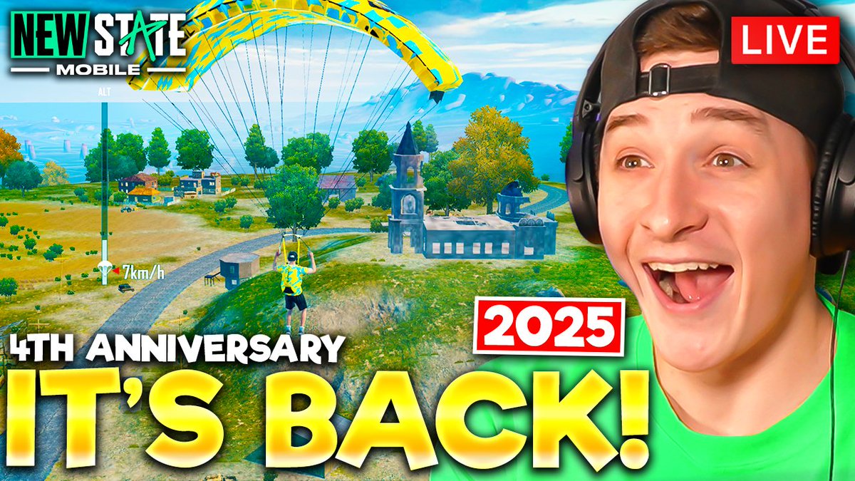 NEW STATE MOBILE 4TH ANNIVERSARY! 

🔴youtube.com/watch?v=G4f1TV…