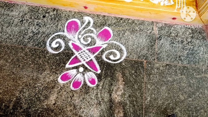 ಬೆಳಗಿನ ಚಿಲಿಪಿಲಿಗೆ ಜೊತೆಯಾದ ರಂಗೋಲಿ...