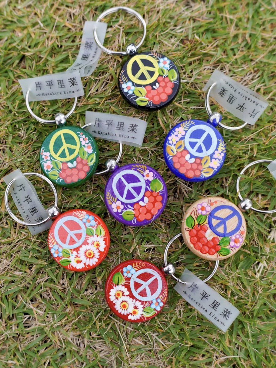 ペトリキウカ塗りのプレート（人間国宝ホロべッツ）20cm 手描き