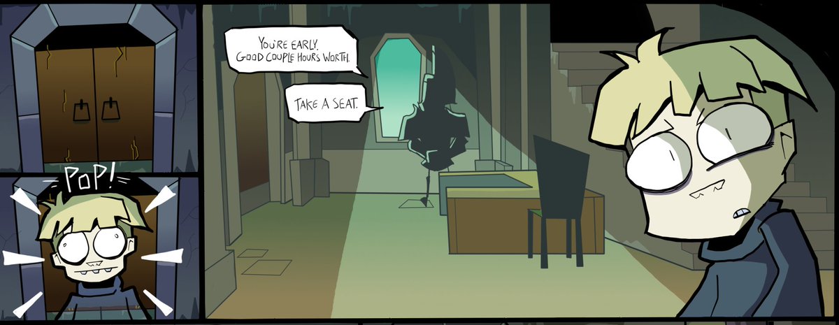 Love to Death UPDATE! Loading screen door edition
lovetodeath.thecomicseries.com/comics/235/