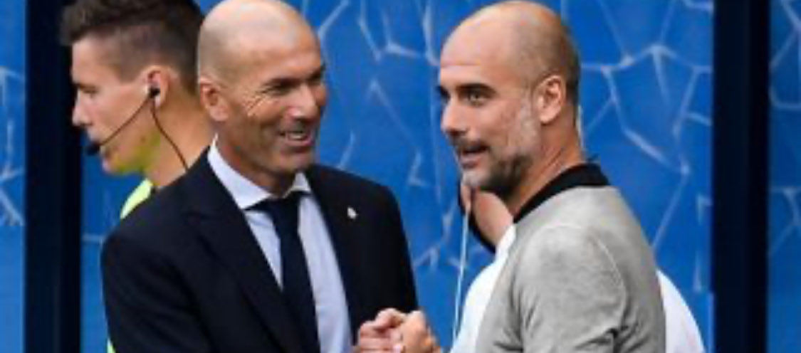 مجرد نظره كرويه زين الدين زيدان هو مدرب السيتي القادم لو غادر بيب غوارديولا