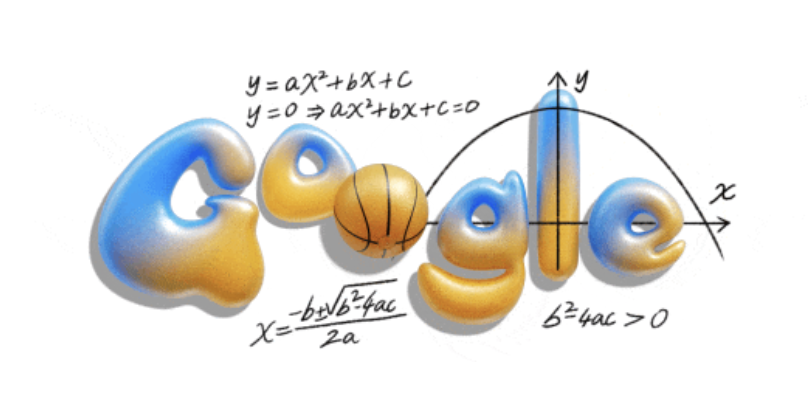 TheMathFlow's tweet image. Google&apos;s doodle Today.🥰