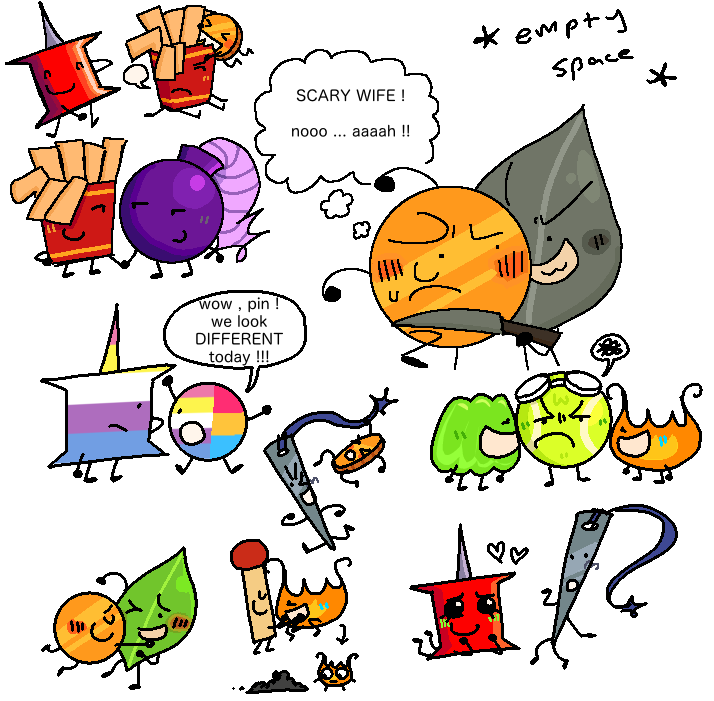 found a SUPERR old doodle page from june and i wanted to redo it .

old needle is so ugly oh my word