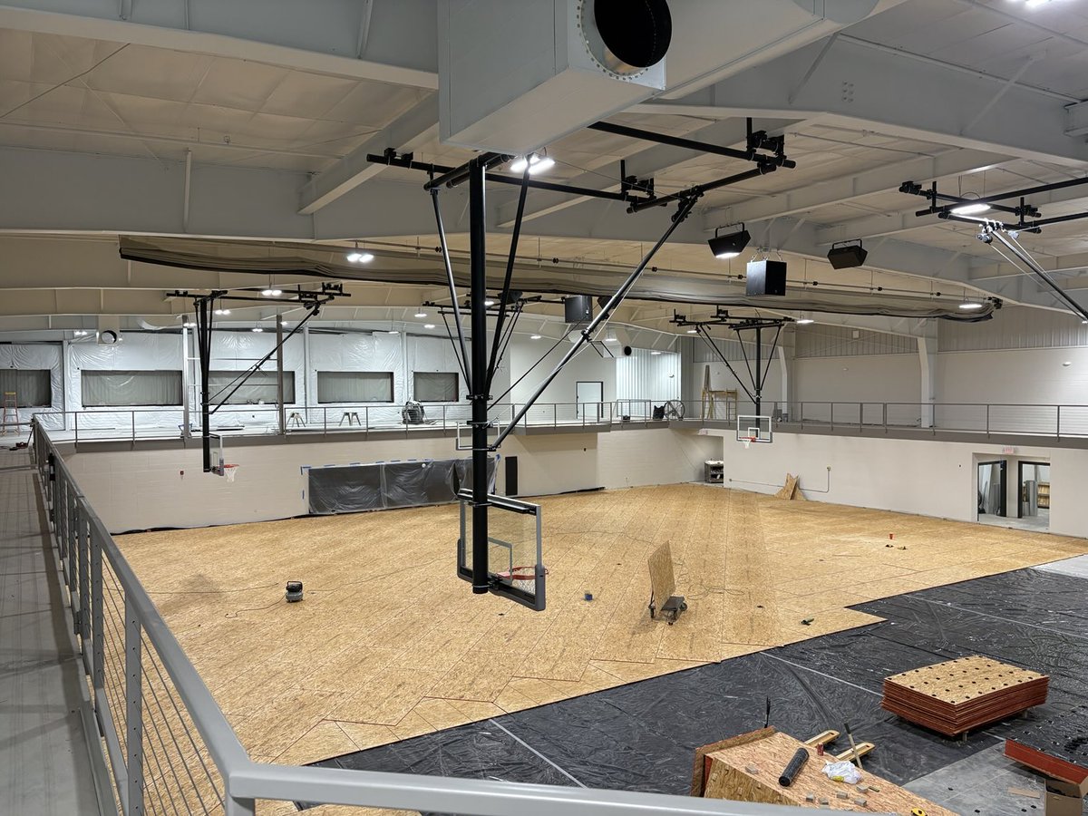 Sub floor started going in today