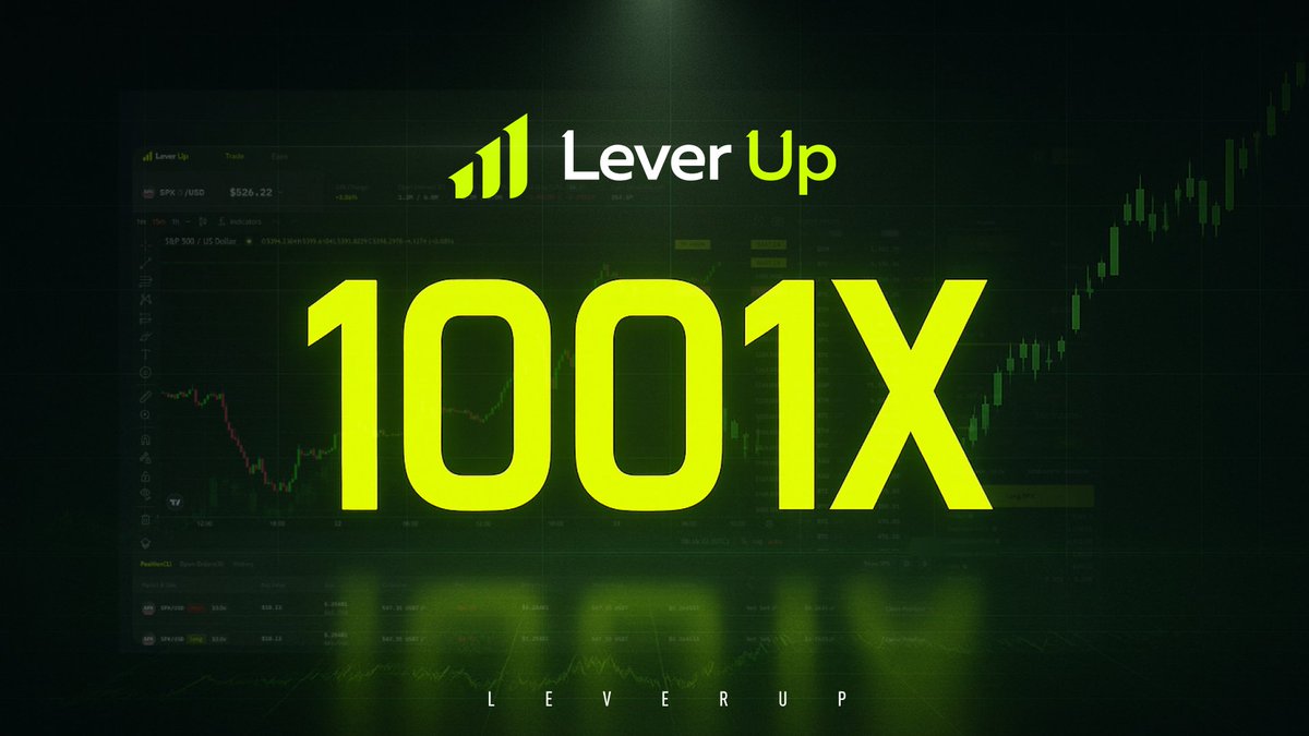 🤑 Join the LeverUp <a href="/LeverUp_xyz/">LeverUp (mainnet arc)</a> TaskOn now!  

📷 Duration: Live now until Nov.20 

🎁Rewards: 300USDT Don’t miss this chance!  

taskon.xyz/quest/820340408