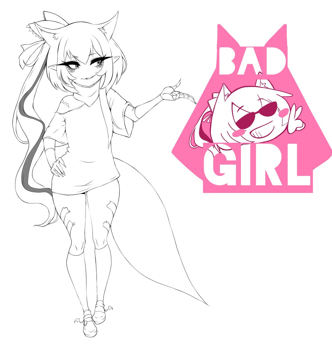 Diseñando ropa para el oc de mi hija.