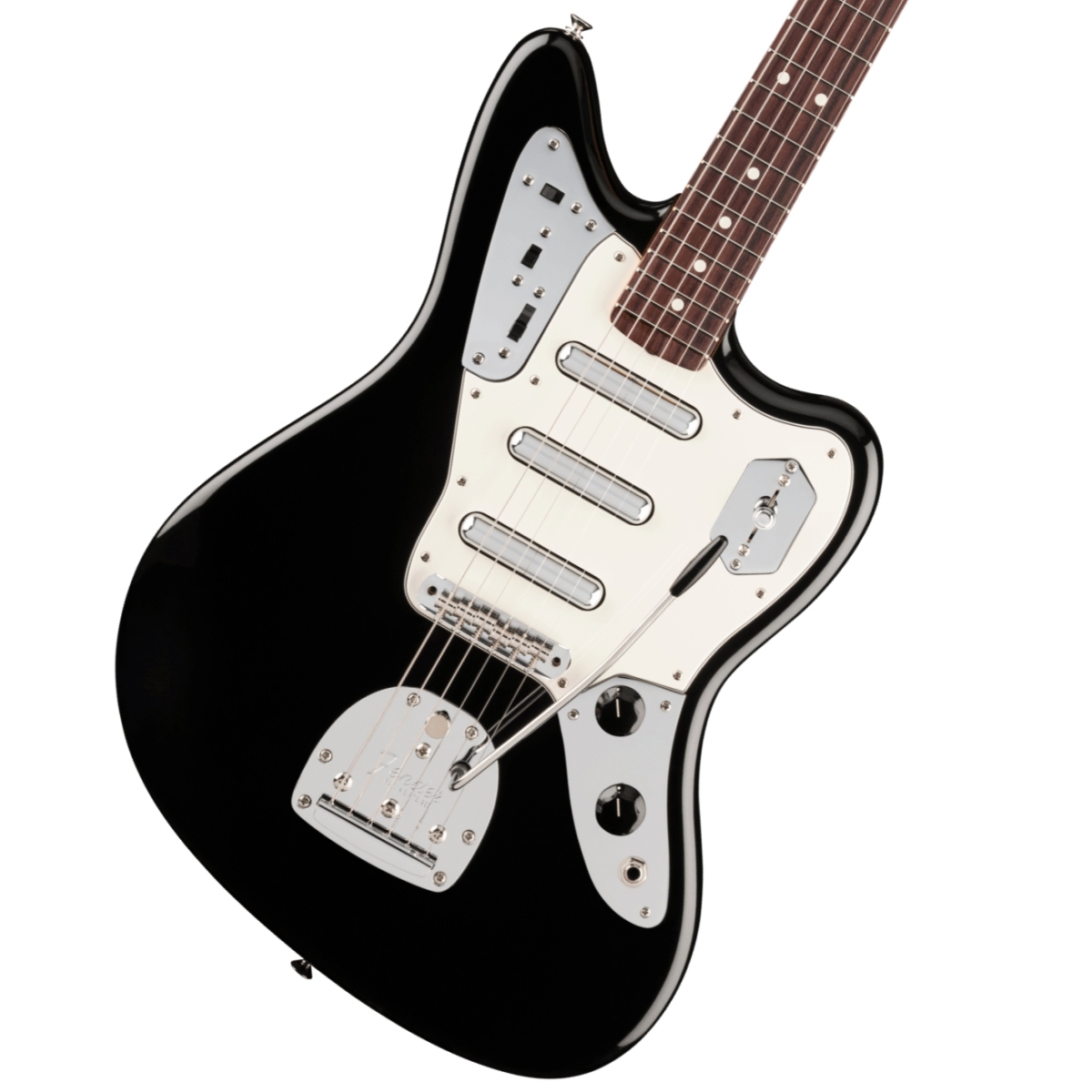 ishibashimusic's tweet image. 【限定新製品情報📢】『Fender / Limited Edition Johnny Marr Signature Special Jaguar®, Rosewood Fingerboard, Black』

限定モデル！#Fender USA製🇺🇸 Johnny Marr Signature Special　Jaguar登場‼️
ジョニーがFenderと再びタッグを組み、自身のシグネイチャーモデルを新たにアレンジしたLimited…