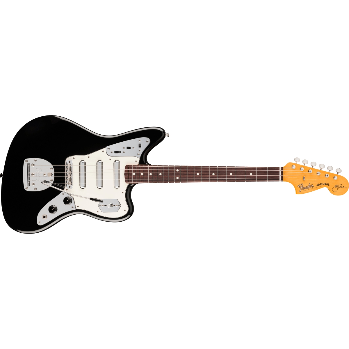 ishibashimusic's tweet image. 【限定新製品情報📢】『Fender / Limited Edition Johnny Marr Signature Special Jaguar®, Rosewood Fingerboard, Black』

限定モデル！#Fender USA製🇺🇸 Johnny Marr Signature Special　Jaguar登場‼️
ジョニーがFenderと再びタッグを組み、自身のシグネイチャーモデルを新たにアレンジしたLimited…