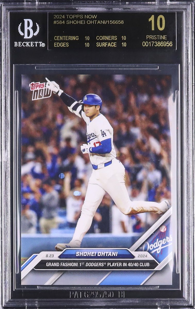 💡A144 出品紹介 『大谷翔平 BGS10 Pristine』 ◇L0016 ◇L0017 📝商品