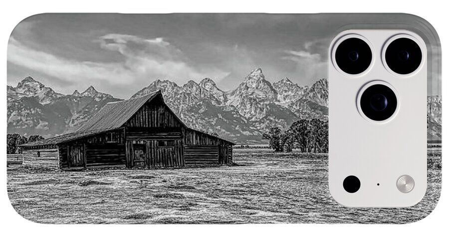 #Moulton #Barn Panorama #phone case Available for most #iPhone models including the new #iPhone17 #Wyoming #GrandTetons #giftideas #BuyIntoArt #JudyVincentPhotography #Christmas 
Available here ---&gt; buff.ly/7DN3NvL