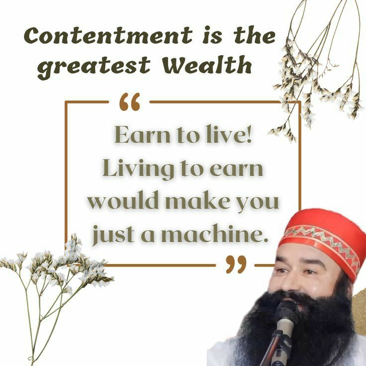 vkvats0079's tweet image. True happiness lies not in having everything, but in being grateful for what you already have. As Saint Gurmeet Ram Rahim Singh Ji says, gratitude turns ordinary days into blessings. 🌸
#WednesdayWisdom #LifeLessons