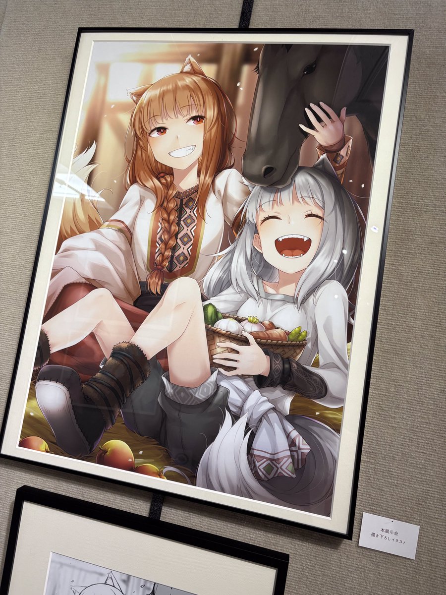 NEW GAME! 完結記念展 直筆サイン入り描き下ろしアートグラフB 2025年