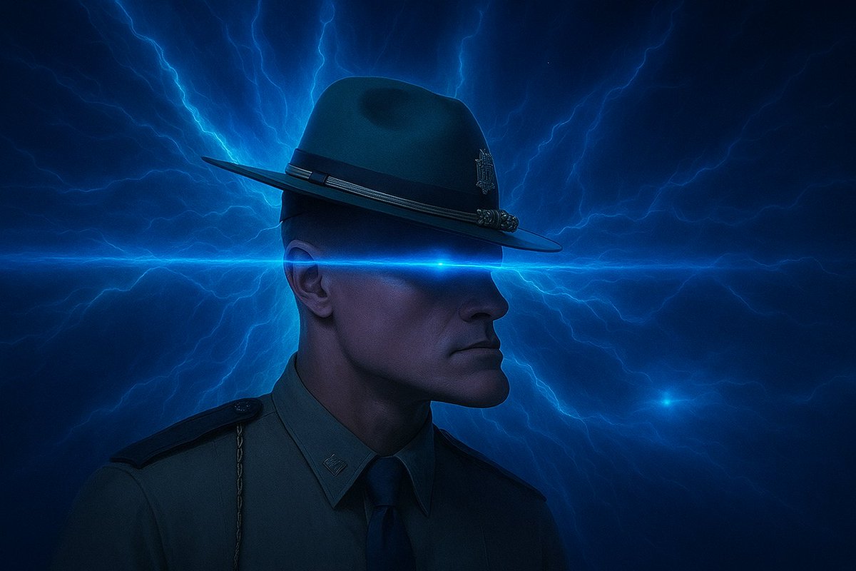 the__dev_'s tweet image. this is insane lore

&quot;body cam off since&quot; has been going giga viral all over tiktok recently gaining millions of views

its the cop you never wanna get pulled over by

&quot;body cam off since vietnam&quot;

check for yourself:
tiktok.com/search?q=body%…

comm:
x.com/i/communities/…