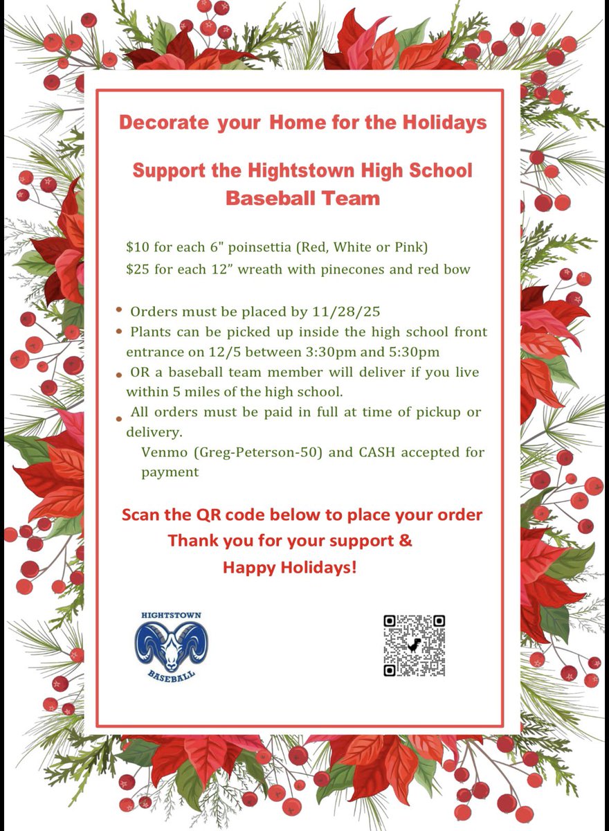 Hightstown Rams Baseball tweet media