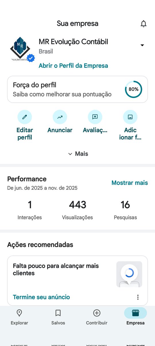 MRContabil2022's tweet photo. Quando nosso esforço começa a dae resultados!
Um sonho ao caminho da realização https://t.co/LZB6VSjkIs
