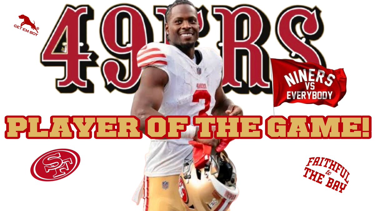 Brian Robinson Jr.  is the Real Talk ‘9er Talk Player of the Game.  8 carries, 41 yards and 1 TD.
