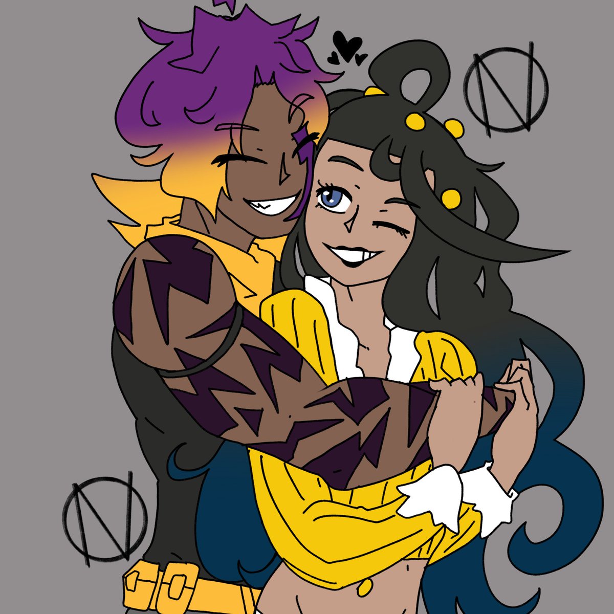 Me and <a href="/LadyLudicolo/">Dahlia.</a> :)