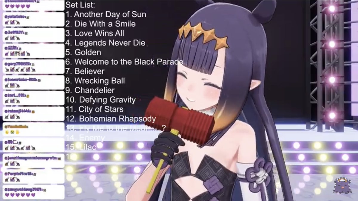 Thanks for the karaoke!!
Nice singing!!
What a feast!!

(Definitely not skipping class humu

Quite like when chat was “singing” Bohemian along with Ina, cute.

#TAKOTIME