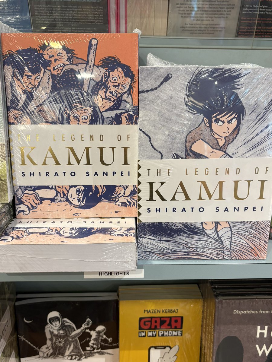 カムイ伝 白土三平著
英語に翻訳されてるんだ、て感動☺️