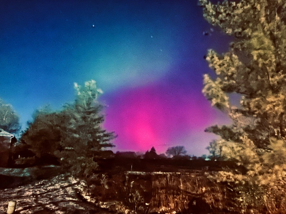 Northern lights #Aurora #NorthernLights #ohio