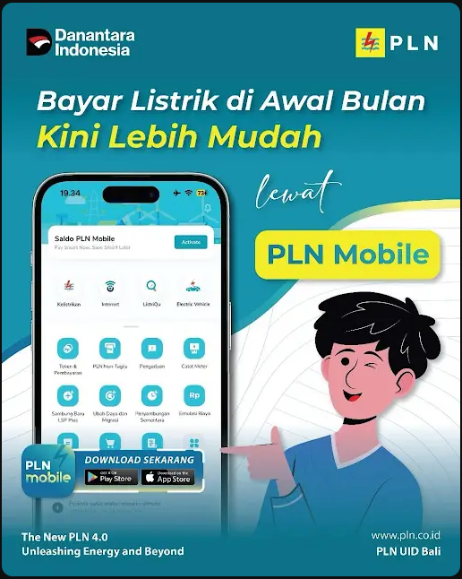 zinaomi20's tweet image. Awal bulan bukan cuma soal gajian, tapi juga waktu yang pas buat beresin hal-hal penting.  Salah satunya, bayar listrik lebih dulu. Dengan begitu, tagihan sudah aman, hati pun tenang sepanjang bulan.  

#PLNUIDBali #PLN #BayarListrikdiAwalBulan #SemuaMakinMudah #PLNMobile
