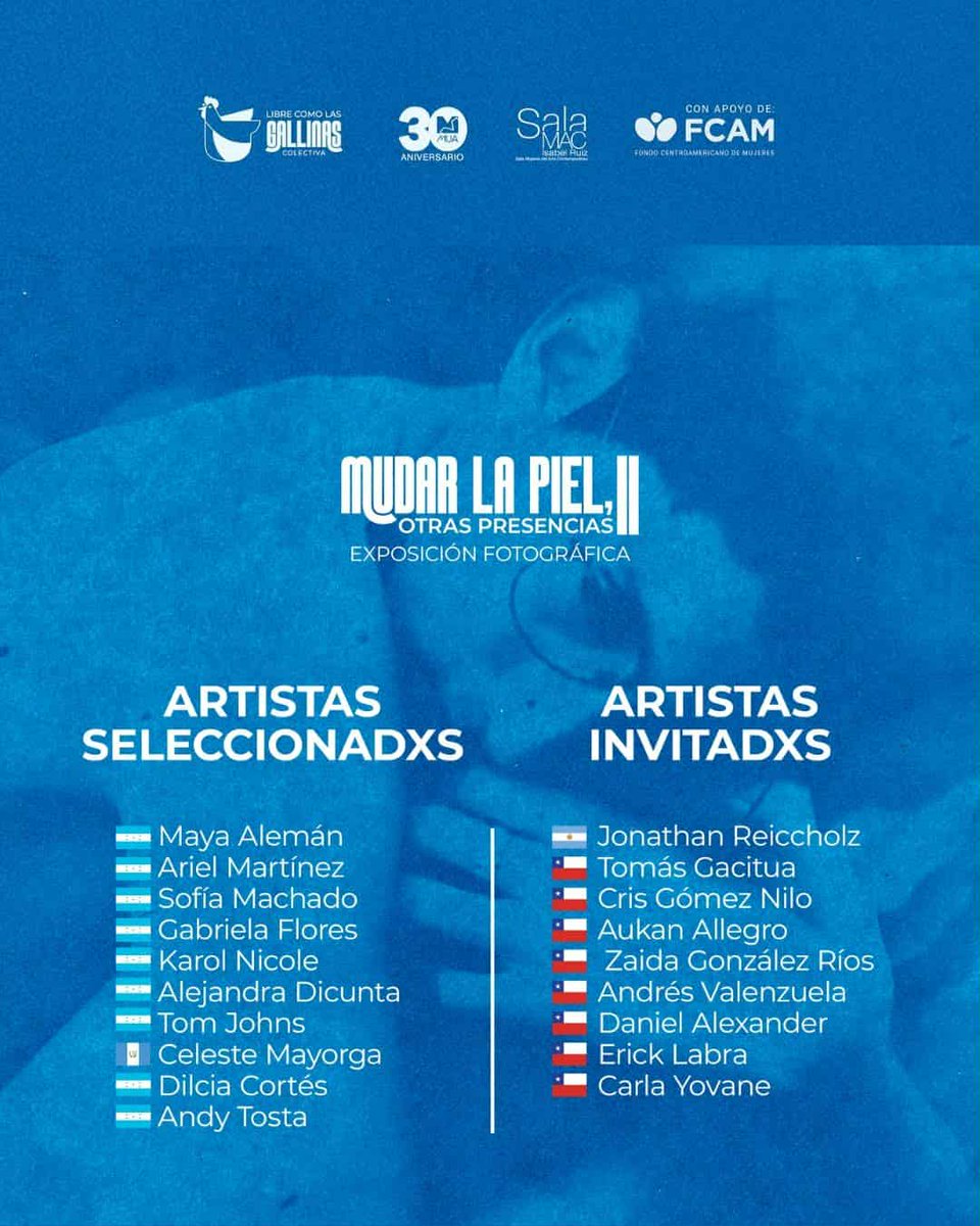 “Mudar la piel, otras presencias II”, una exposición fotográfica que propone usar la fotografía como una manifestación de la persona, una ventana a la herida colonial que habita un ser y que, a pesar de ello, existe y resiste. ¡Lxs esperamos!
Sala MAC Mujeres en las Artes
<a href="/muahn/">Mujeres en las Artes</a>