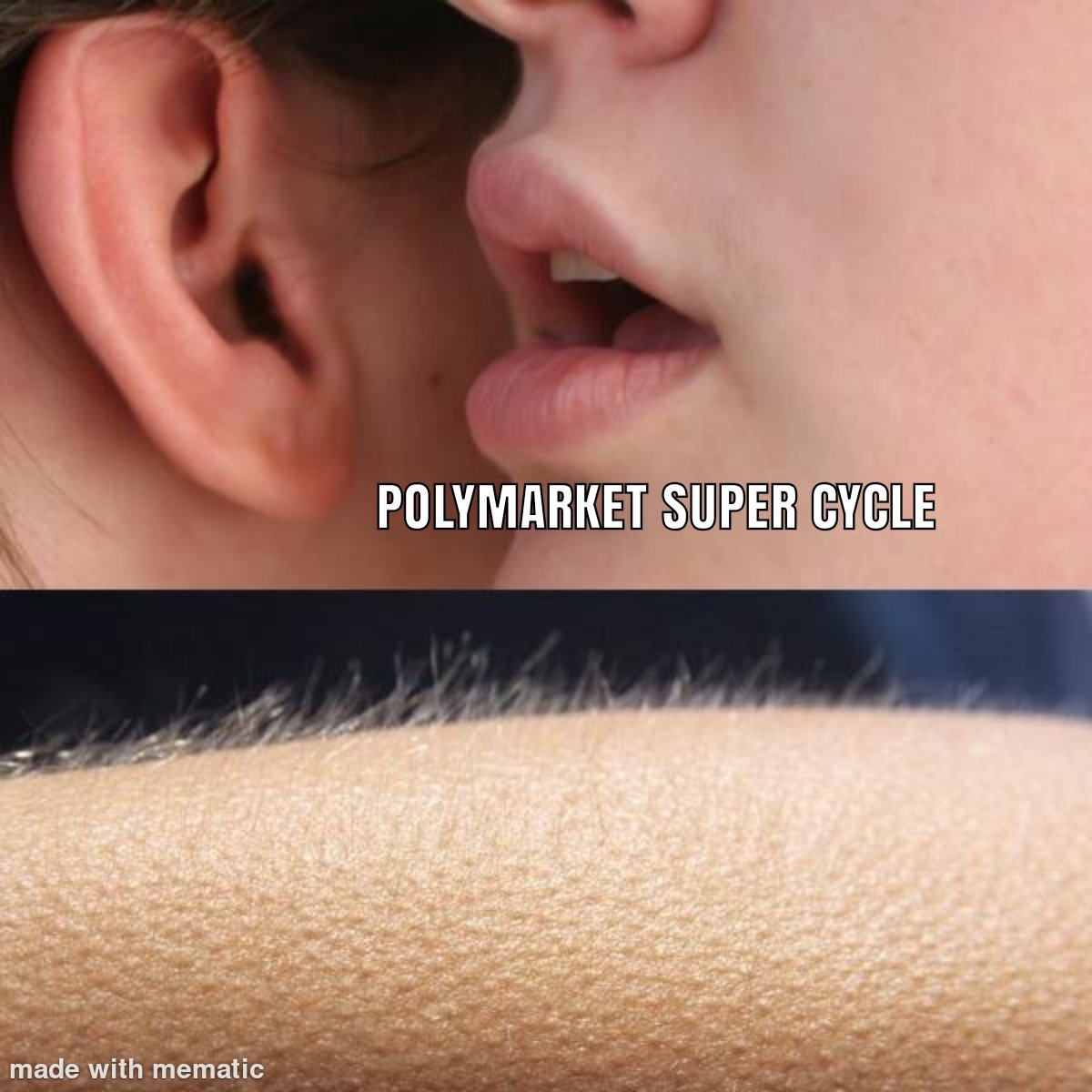 He saw her across the crowded bar and finally worked up the nerve to buy her a drink.

So, he started ,"do you come here often?"

She turned, a mysterious smile playing on her lips, and leaned in close, her breath warm on his ear.

"Forget the small talk," she whispered, 

"let's