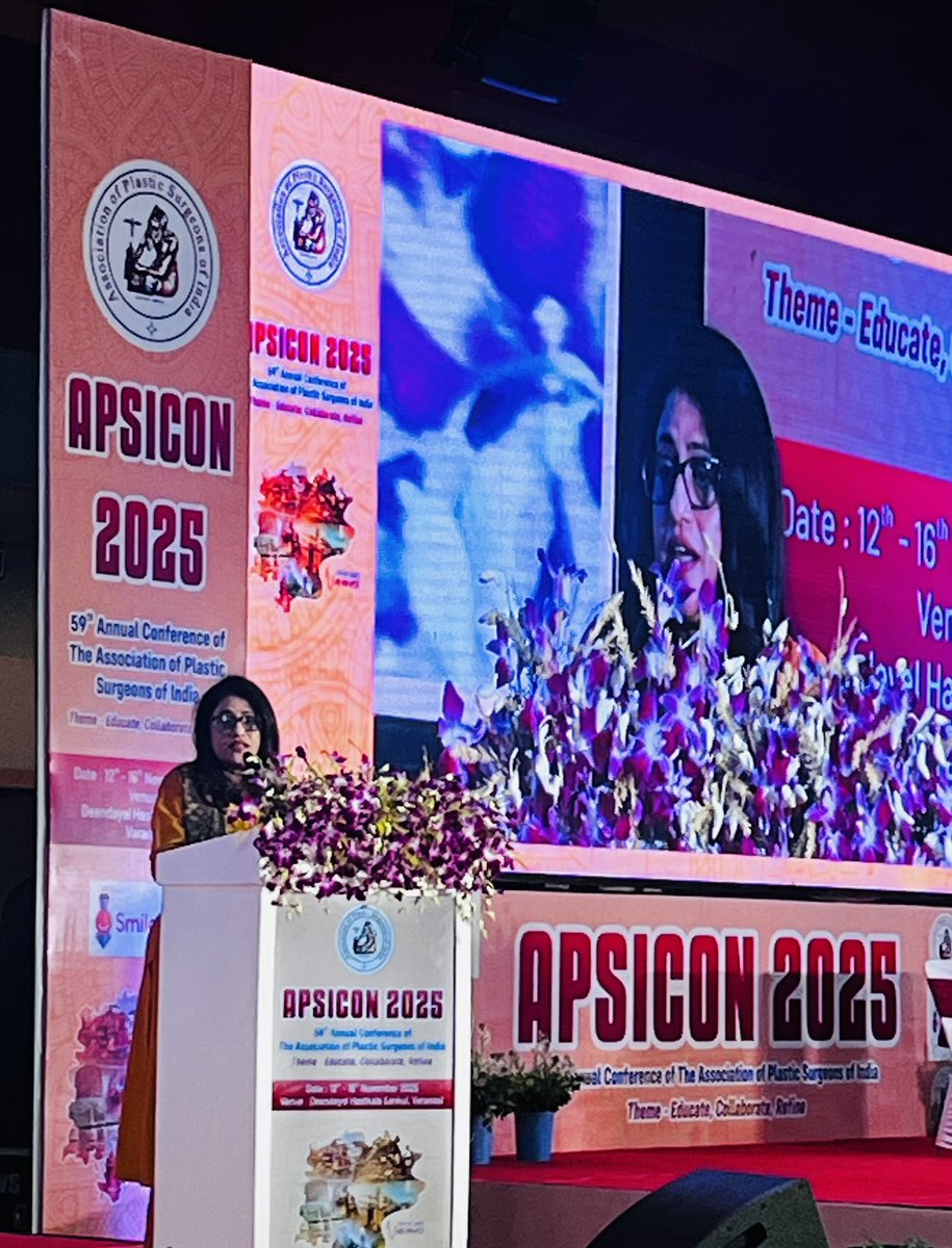 The 59th Annual Conference of the Association of Plastic Surgeons of India (APSICON 2025) kicks off in the historic city of Varanasi, from 12–16 November 2025. 

Smile Train is proud to support the conference as the Platinum Partner. 💙

#APSICON2025 #SmileTrain #SmileTrainIndia